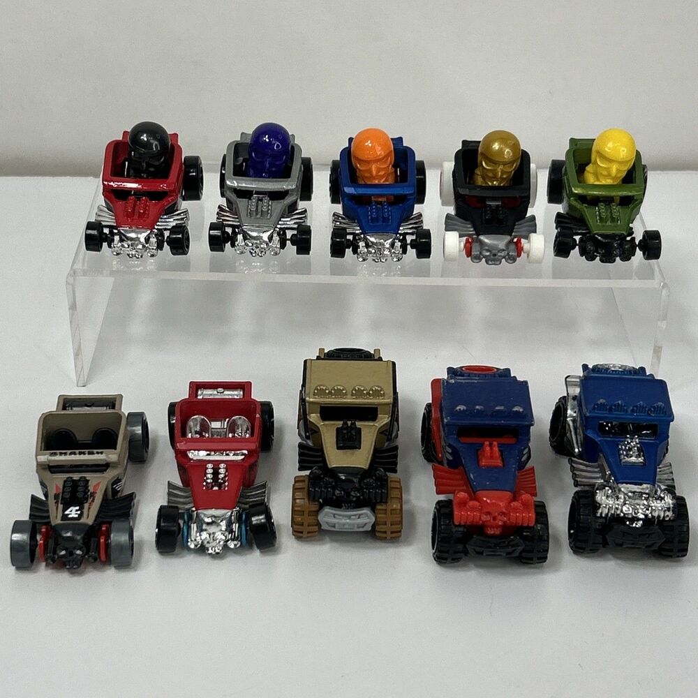 Hot Wheels Skull Bone Shaker Lot Baja Hot Rod Shop